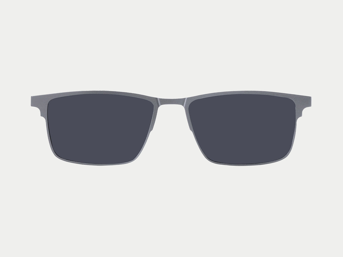 Jensen Magnetic Clip-on | Gunmetal Frame