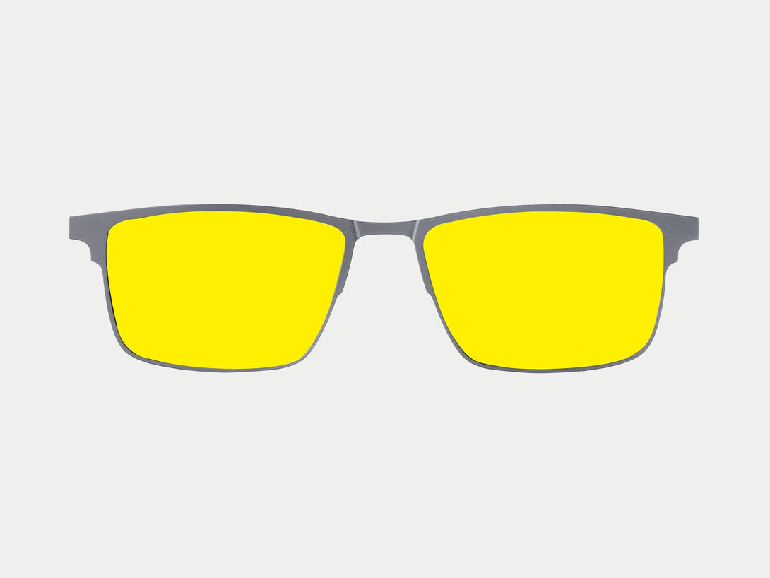 Jensen Magnetic Clip-on | Gunmetal Frame