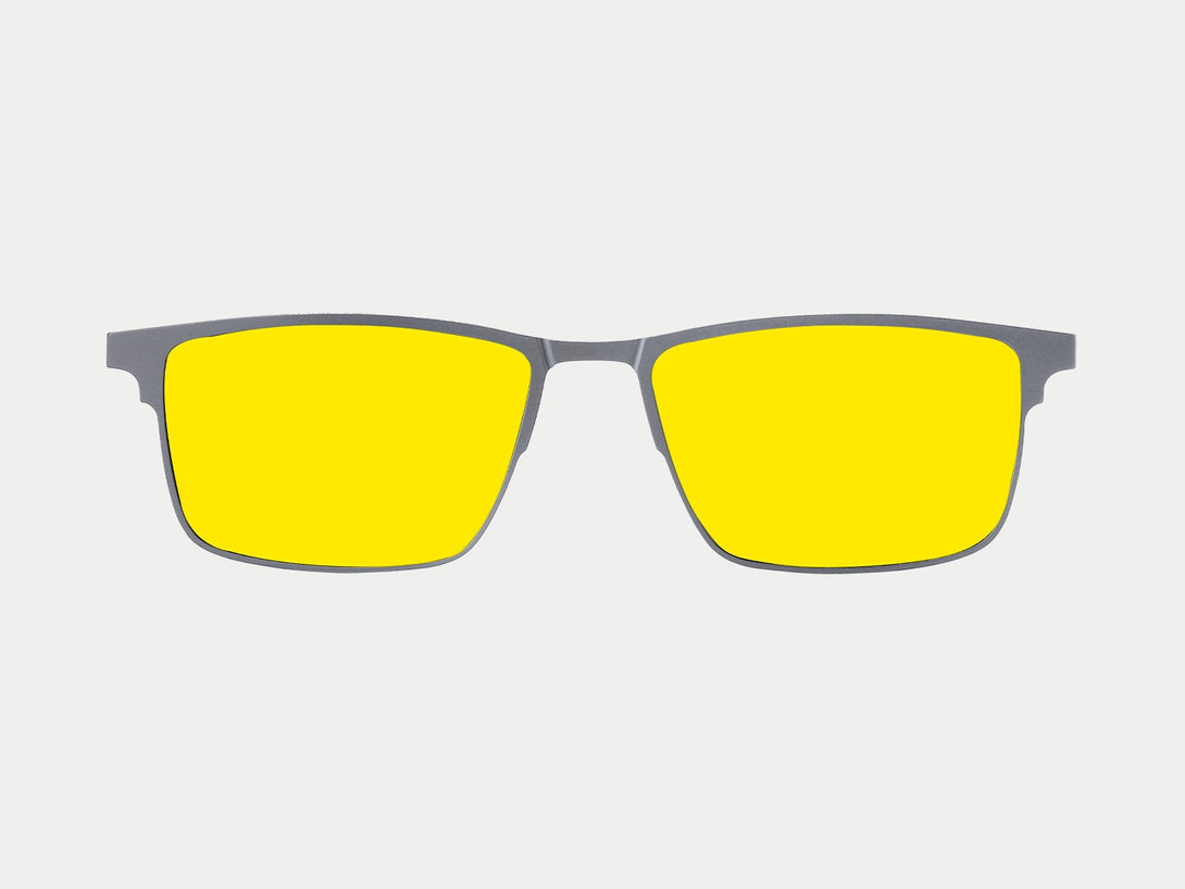 Jensen Magnetic Clip-on | Gunmetal Frame