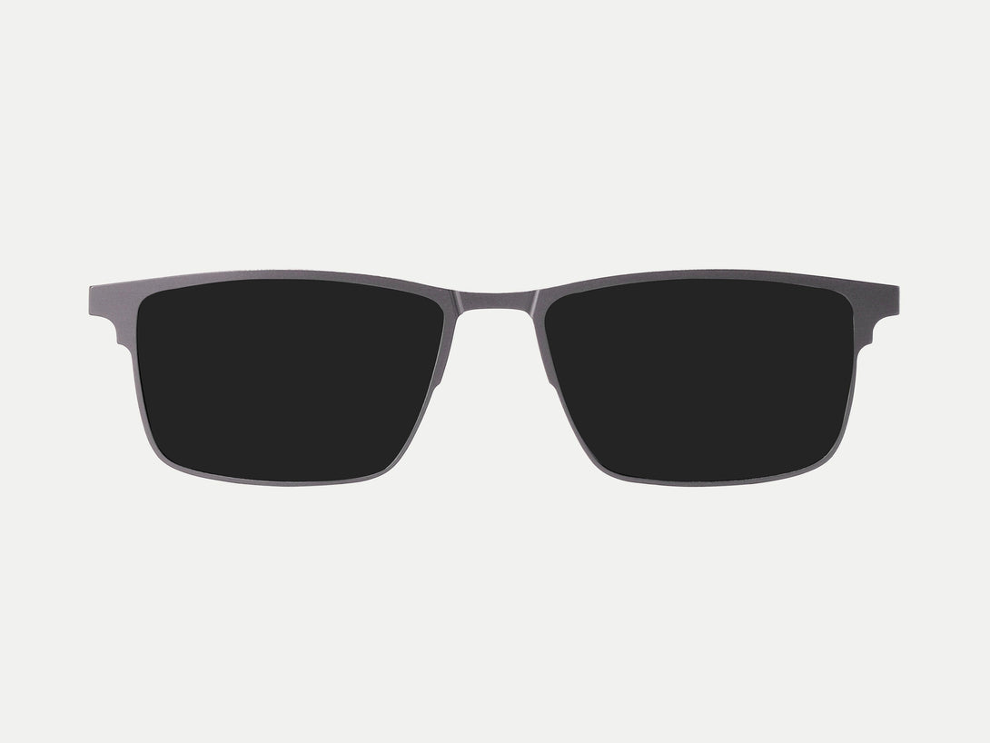 Jensen Magnetic Clip-on | Gunmetal Frame
