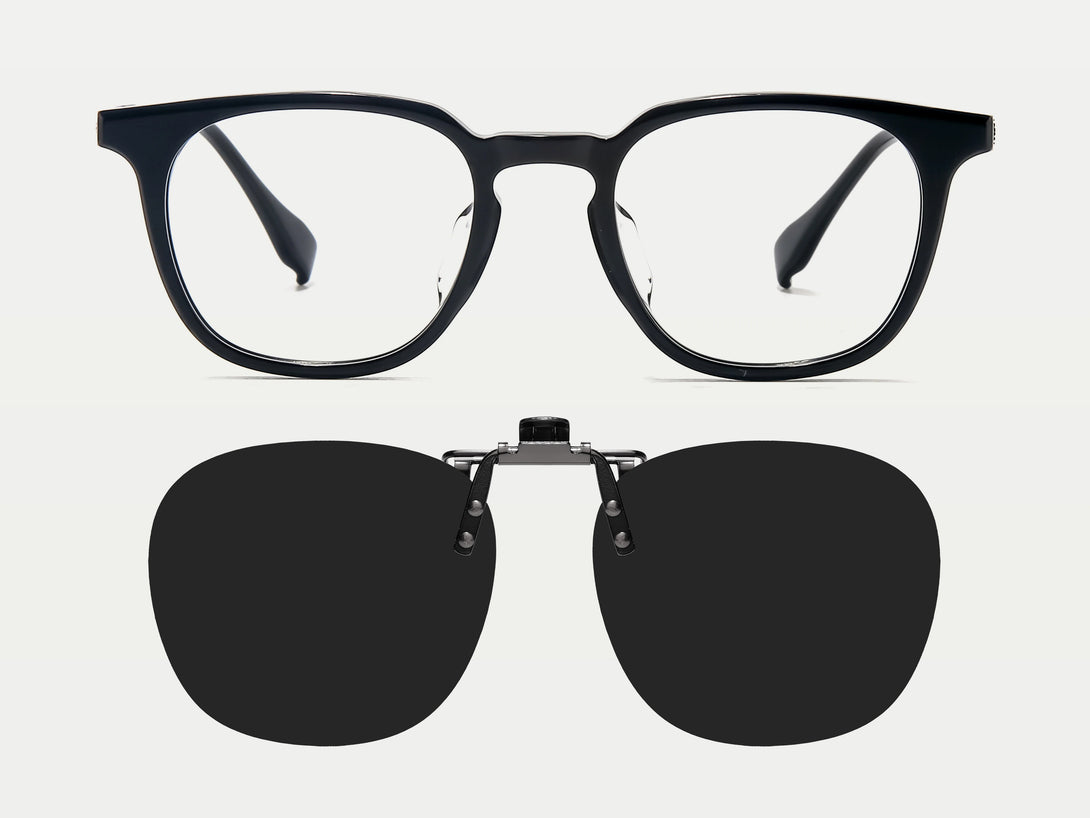 Joseph | Keyhole Square Acetate Eyeglasses | ZanyLen Men Eyewear