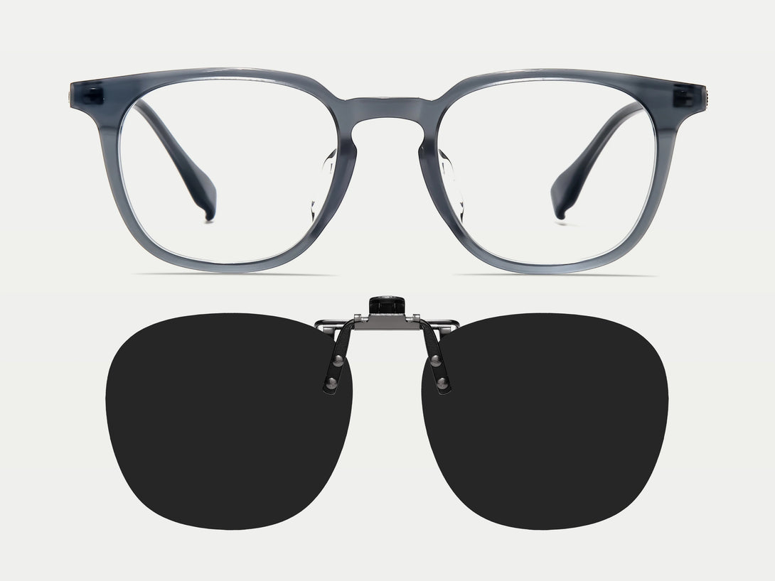 Joseph | Keyhole Square Acetate Eyeglasses | ZanyLen Men Eyewear