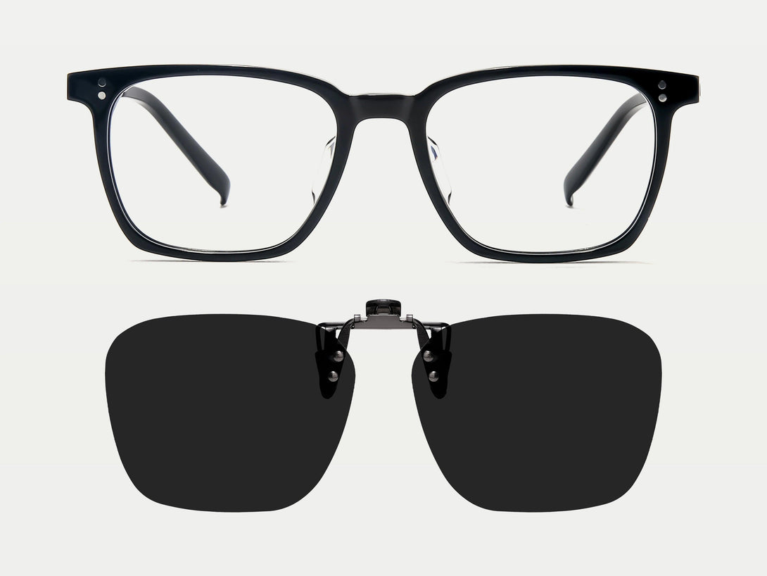 Justin | Casual Rectangular Acetate Eyeglasses | ZanyLen Men Eyewear