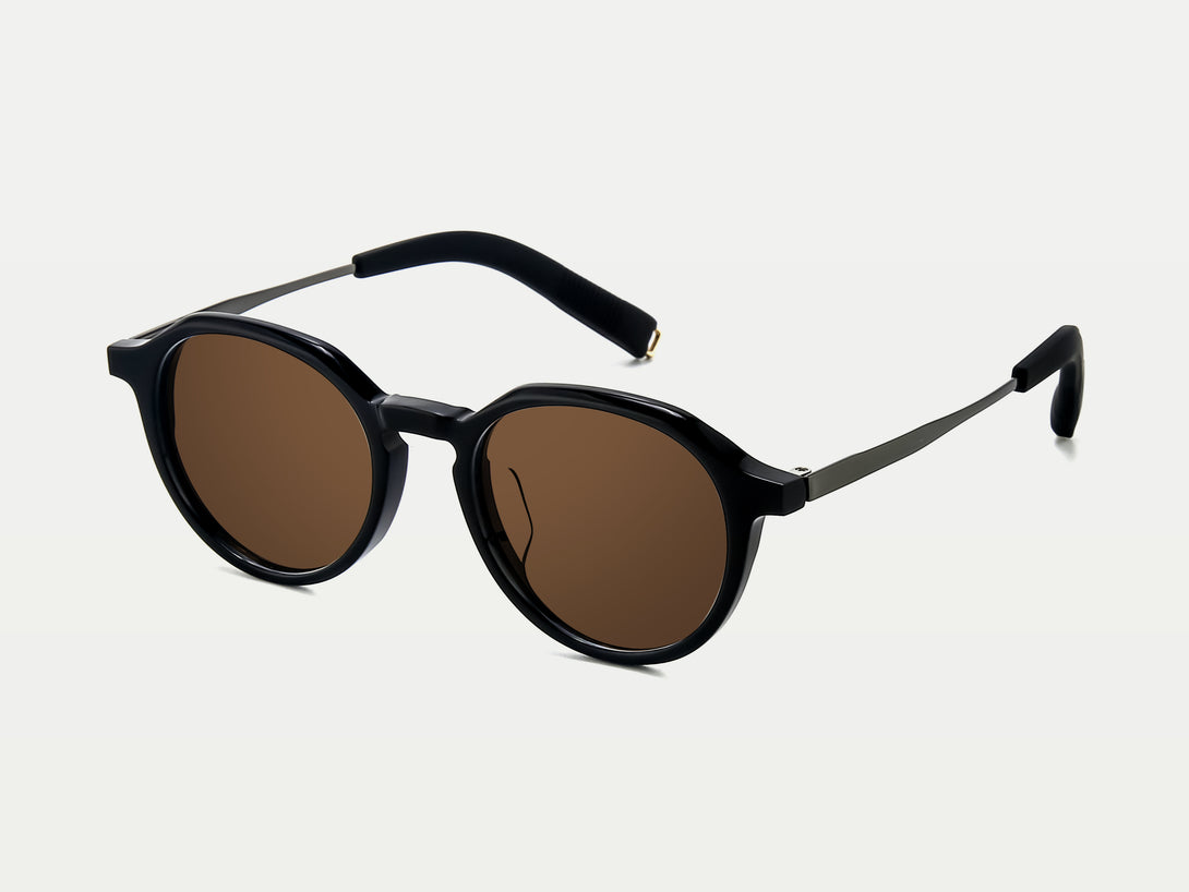 Lawrence | Keyhole Geometric Acetate Sunglasses | ZanyLen New