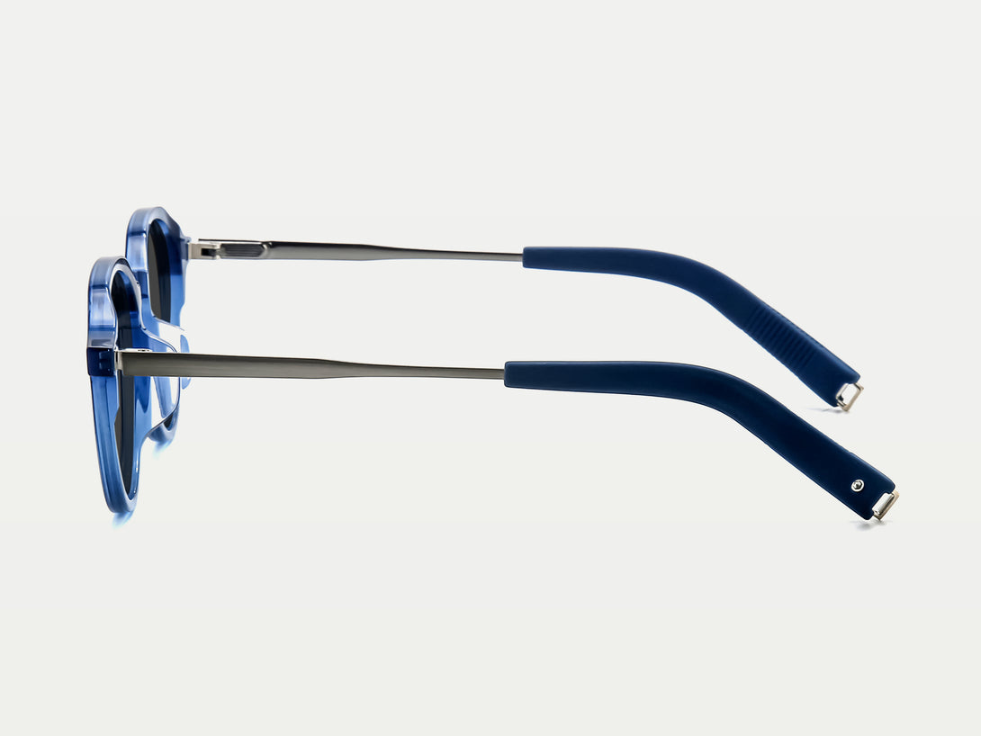 Lawrence | Keyhole Geometric Acetate Sunglasses | ZanyLen New