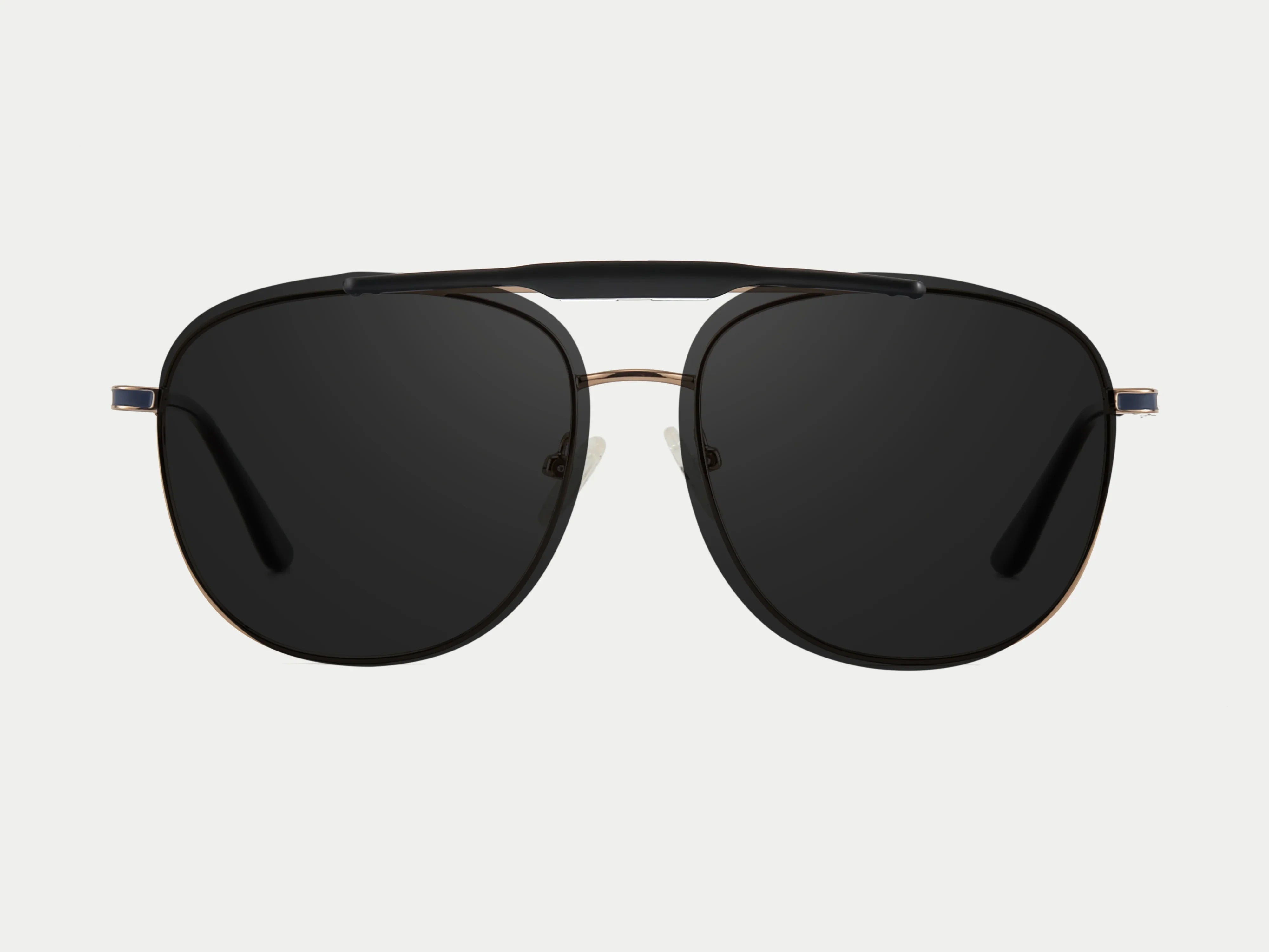 ZanyLen New Metal Flip-up Aviator Magnetic Clip-on Sunglasses