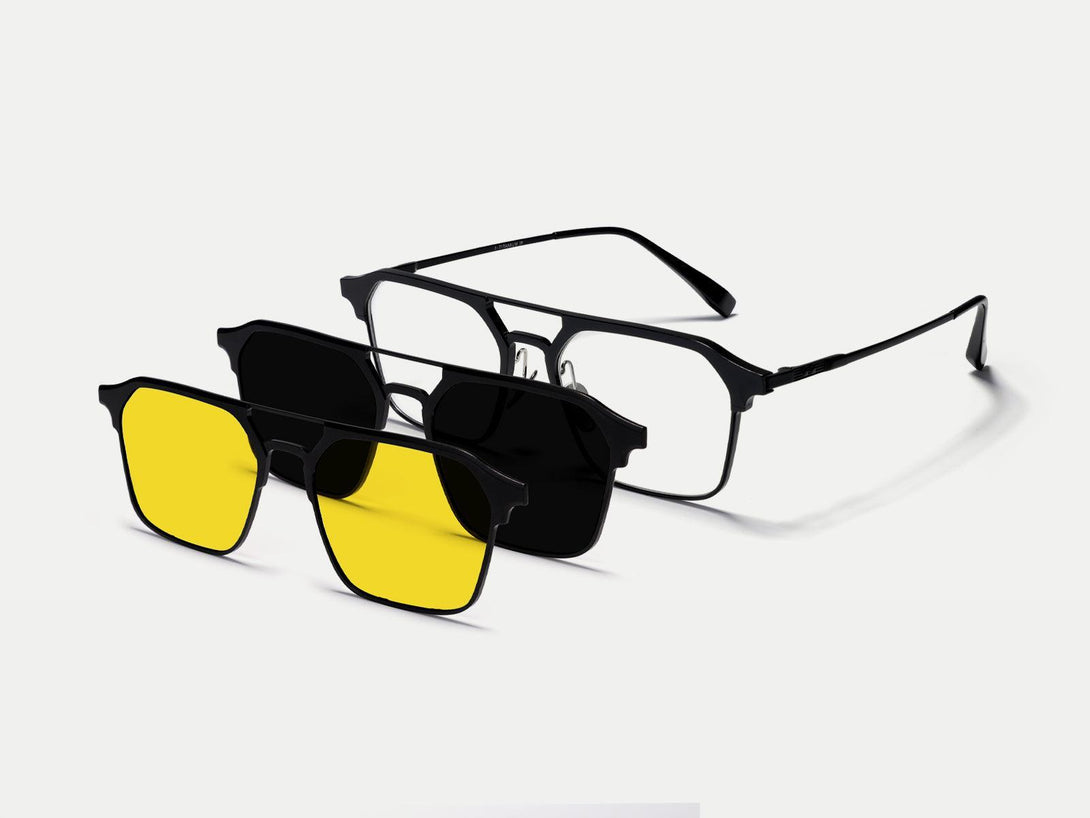 Michael | Magnetic Clip-on Eyeglasses Sunglasses | ZanyLen Best Sellers