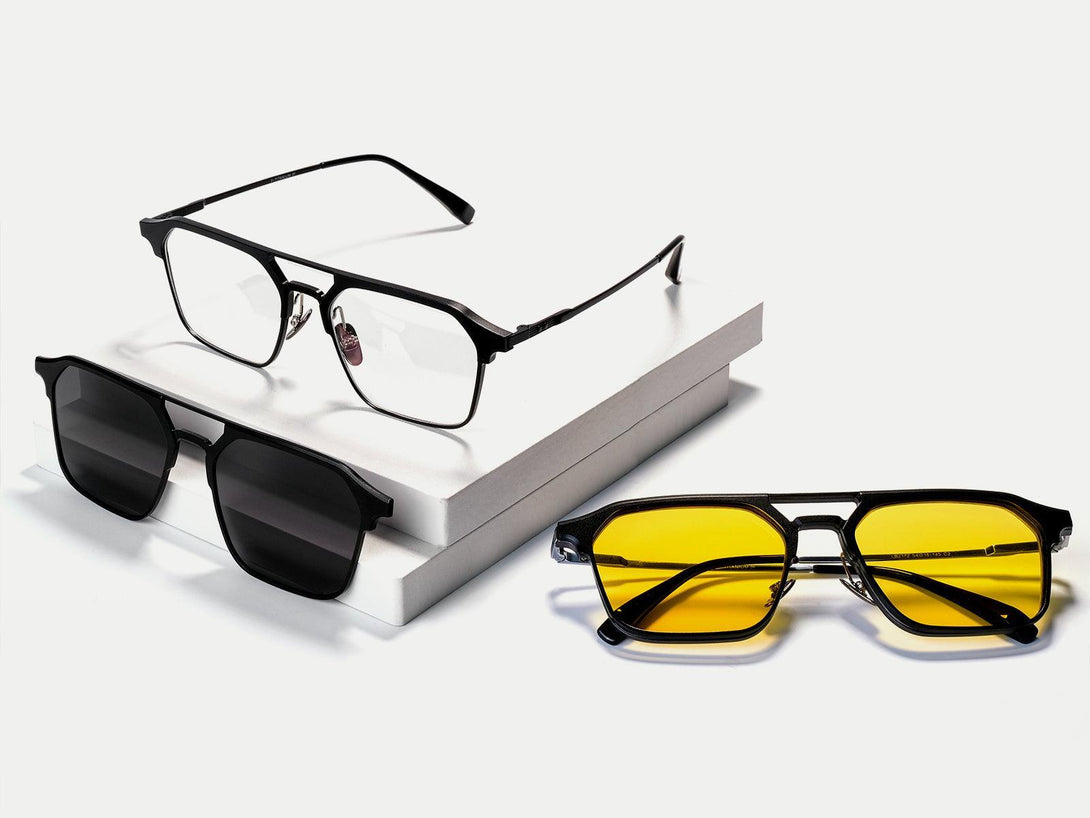 Michael | Magnetic Clip-on Eyeglasses Sunglasses | ZanyLen Best Sellers