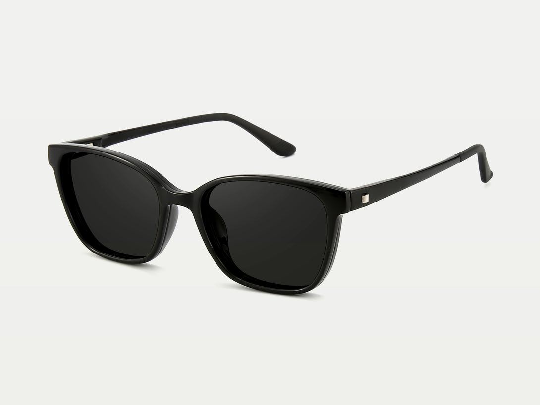 Morgan | Small-sized Magnetic Clip-on Eyeglasses Sunglasses | ZanyLen New
