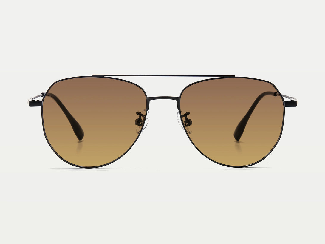 Ogden | Trendy Aviator Thin Wire Polarized Sunglasses | 2024 New Arrival