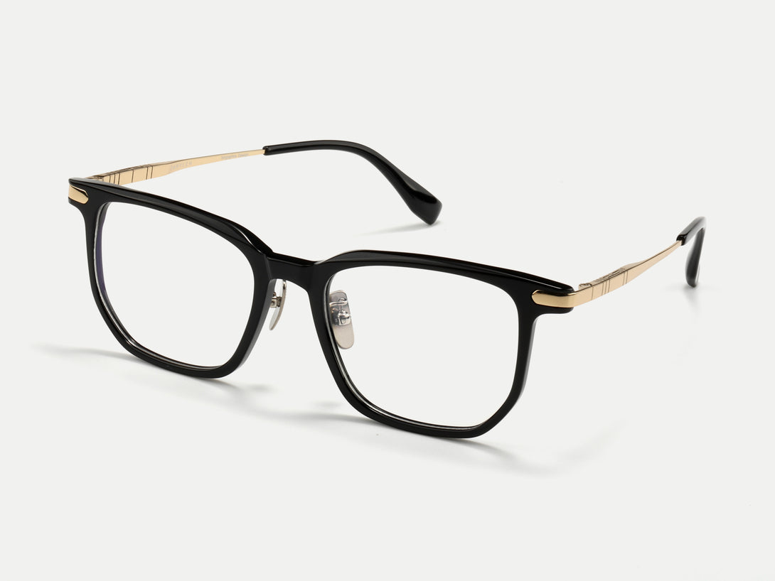 ZanyLen Stylish Geometric Acetate Titanium Eyeglasses Phoebe – ZANYLEN
