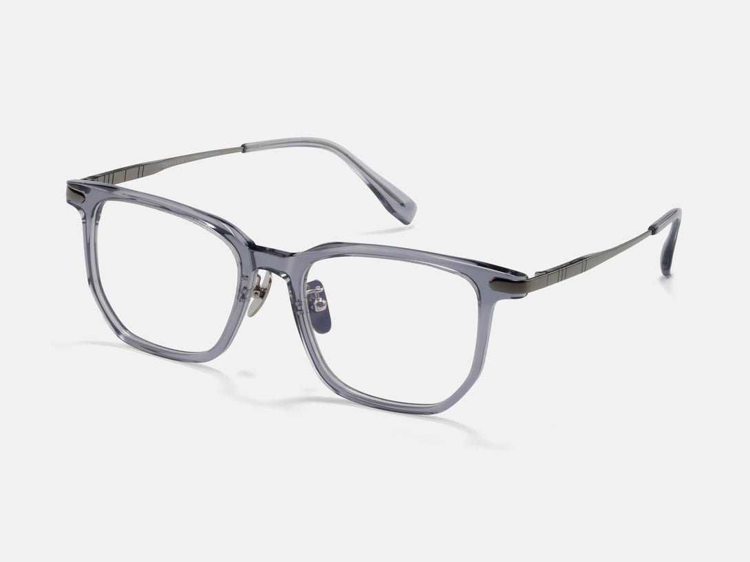 ZanyLen Stylish Geometric Acetate Titanium Eyeglasses Phoebe – ZANYLEN