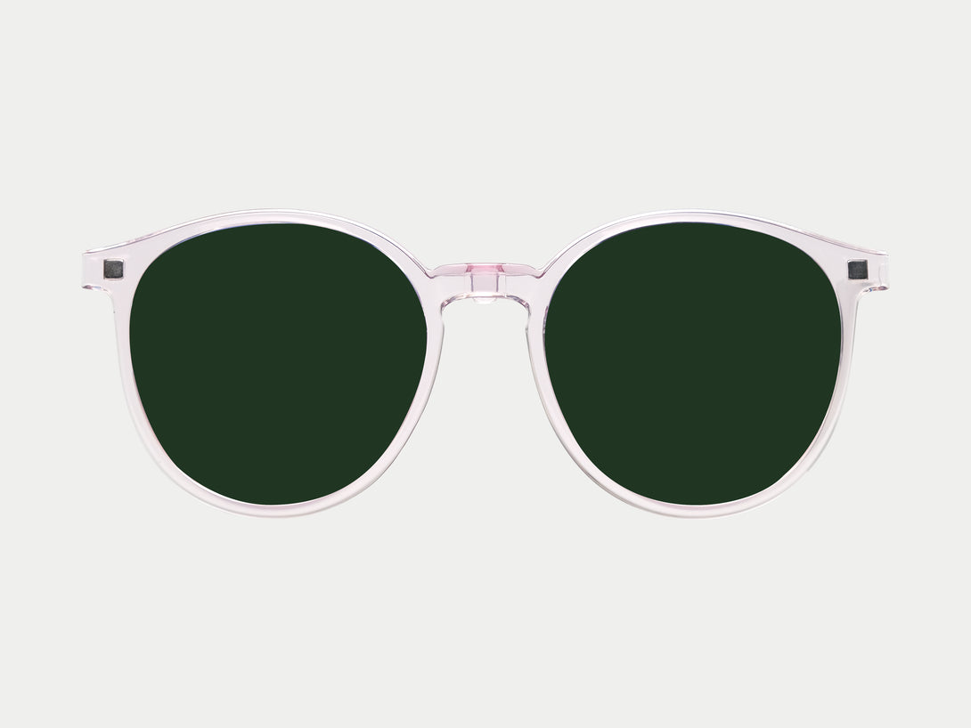 Richard Magnetic Clip-on | Pink Frame