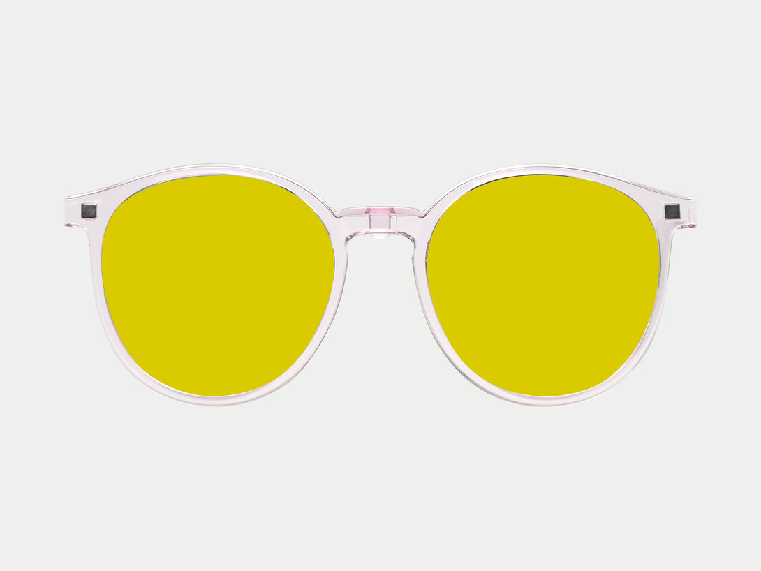 Richard Magnetic Clip-on | Pink Frame