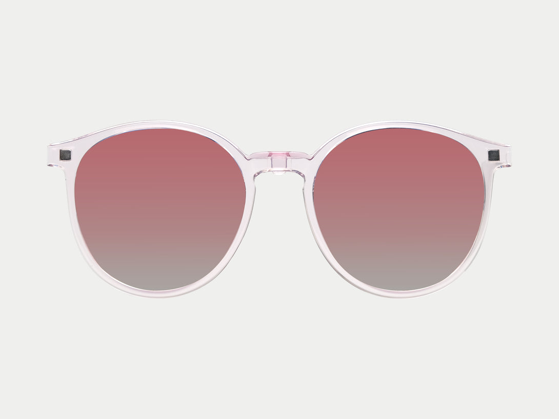 Richard Magnetic Clip-on | Pink Frame