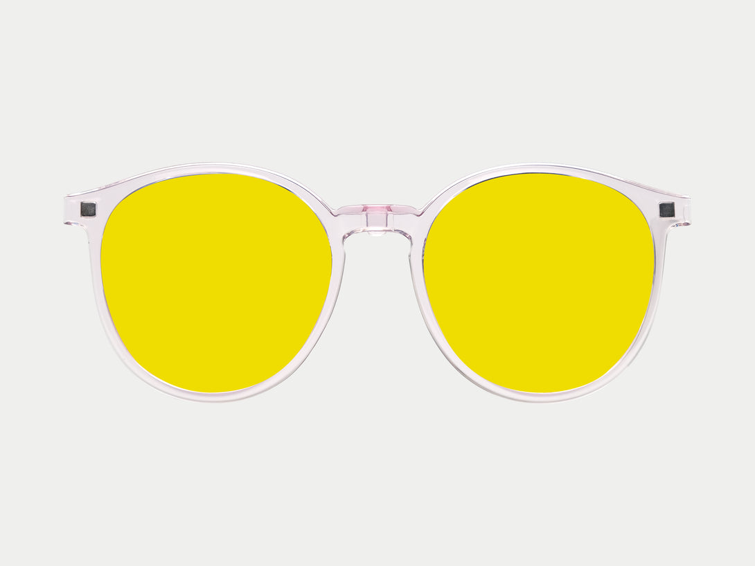 Richard Magnetic Clip-on | Pink Frame