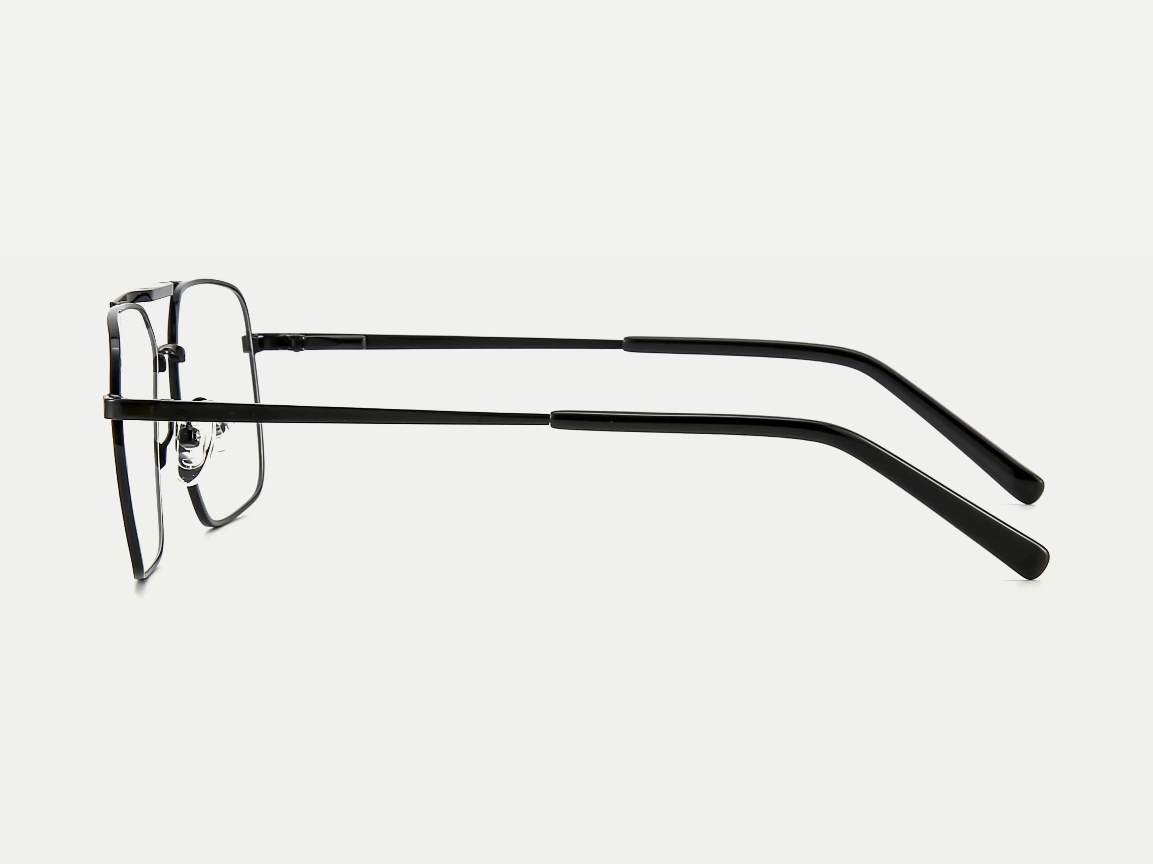 ZanyLen New Ronald Metal Flip-up Aviator Magnetic Clip-on