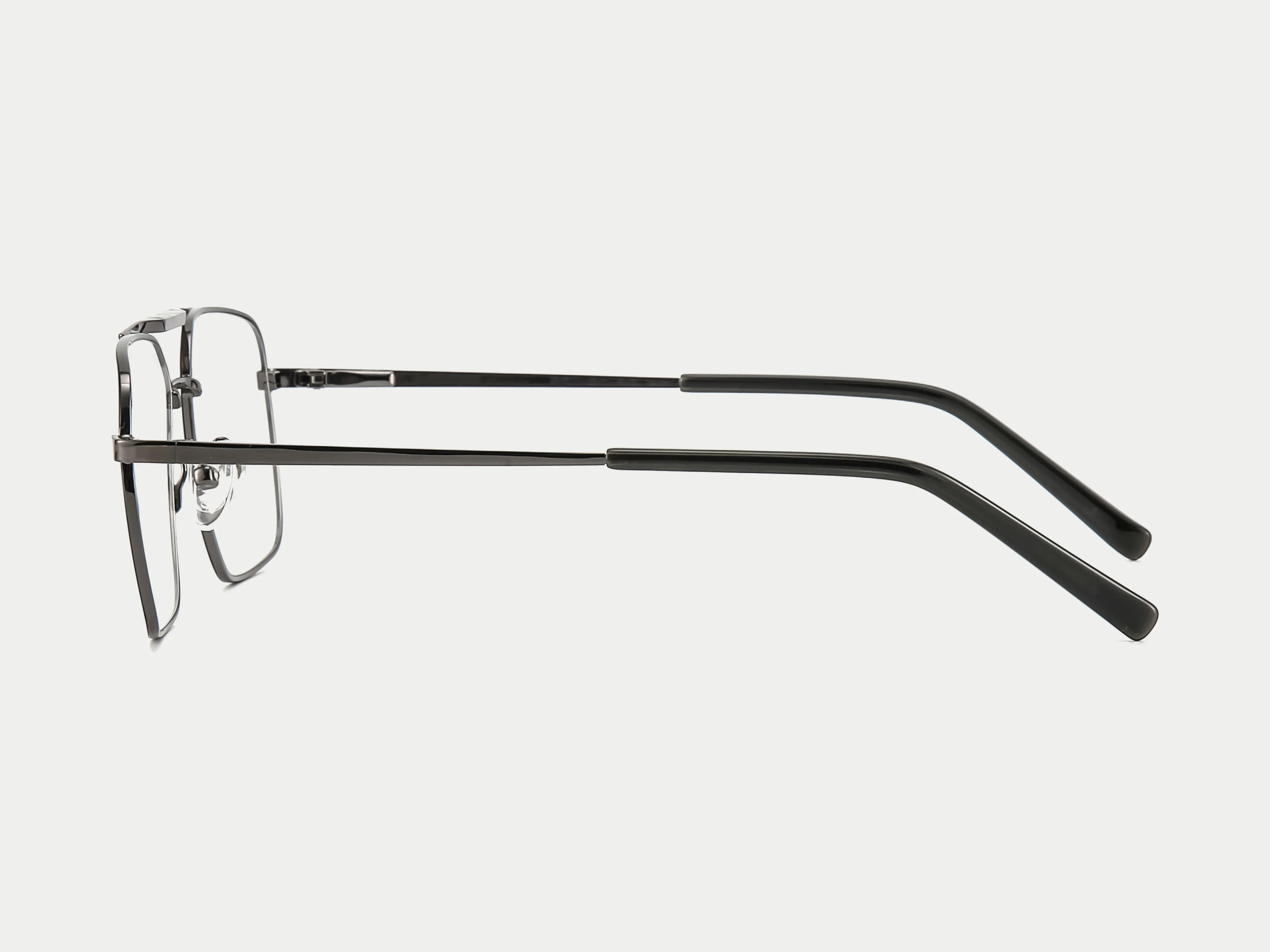 ZanyLen New Ronald Metal Flip-up Aviator Magnetic Clip-on