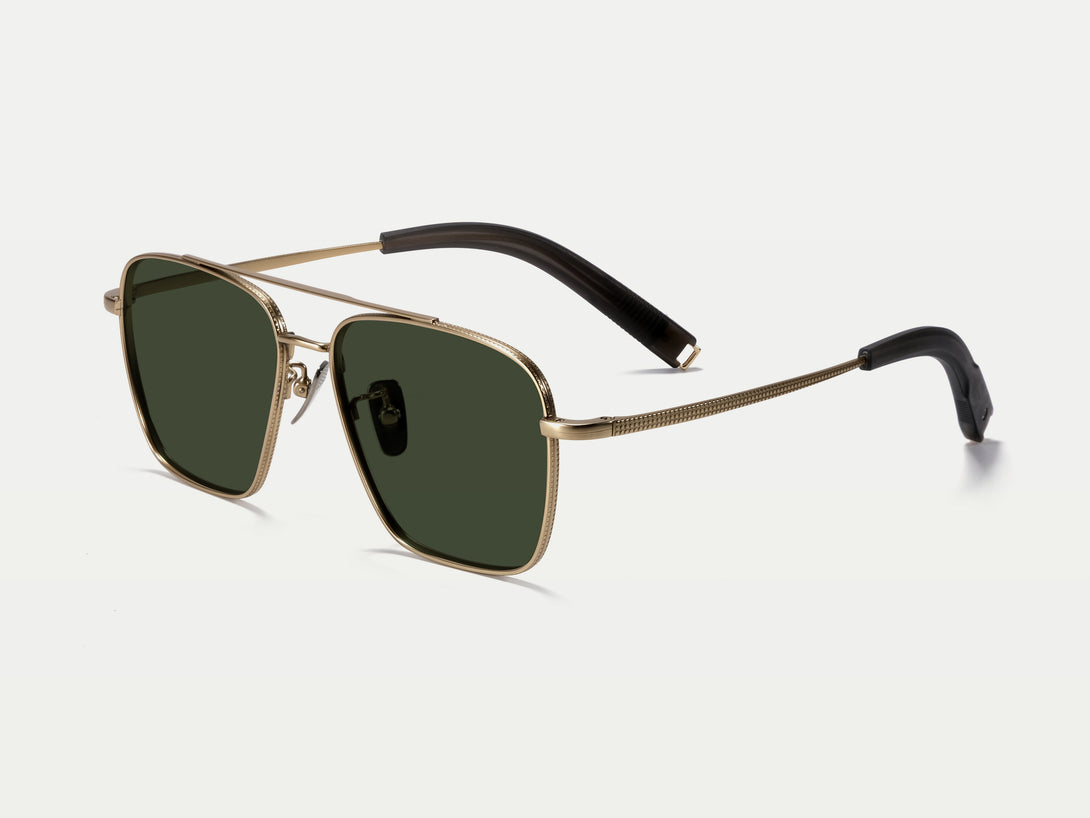 Denzo | Aviator Thin Wire Polarized Sunglasses | ZanyLen 2024 Hottest