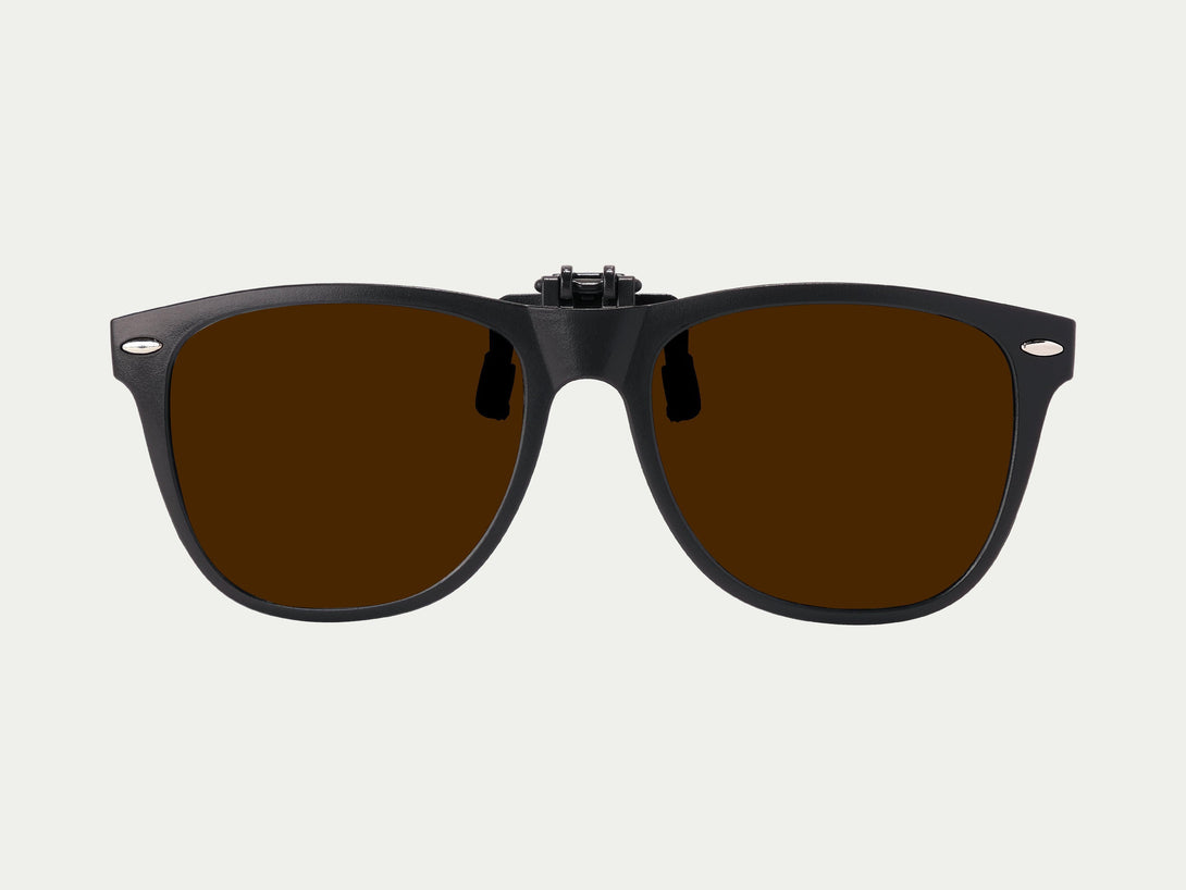 TR90 Flip-up Polarized Clip-on for Presccription Eyeglasses