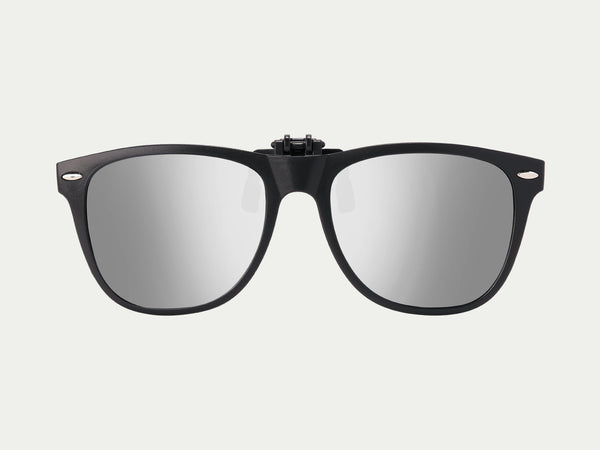 Color_Polarized Mirrored Silver Lens