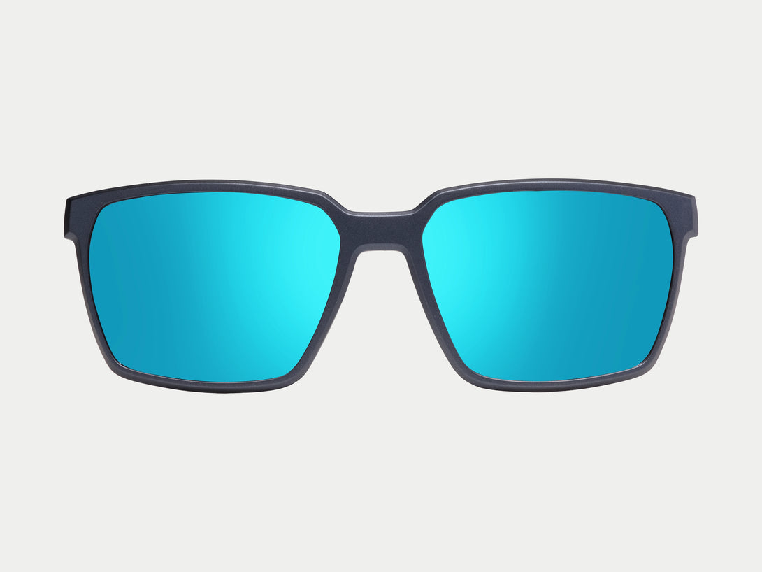 Tate Magnetic Clip-on | Blue Frame