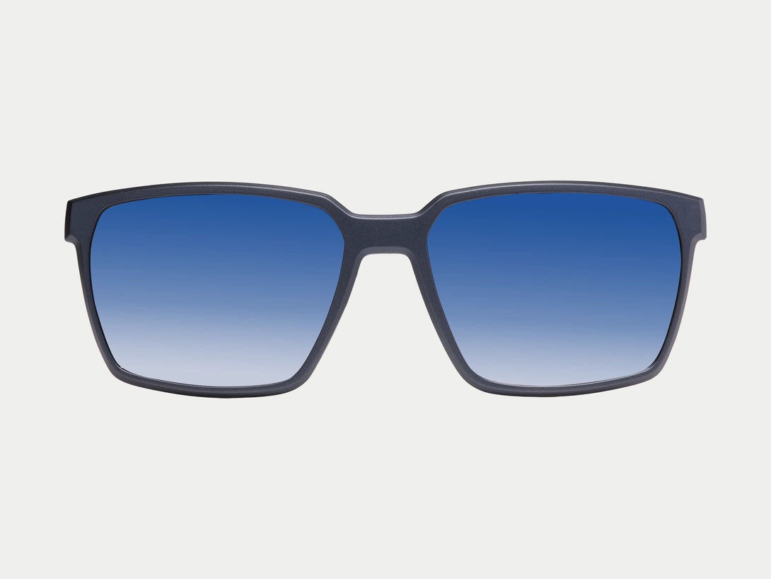 Tate Magnetic Clip-on | Blue Frame