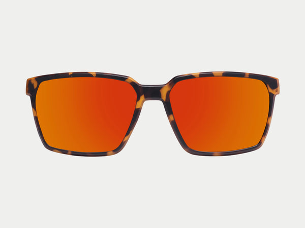 Color_Polarized Mirrored Orange Lens