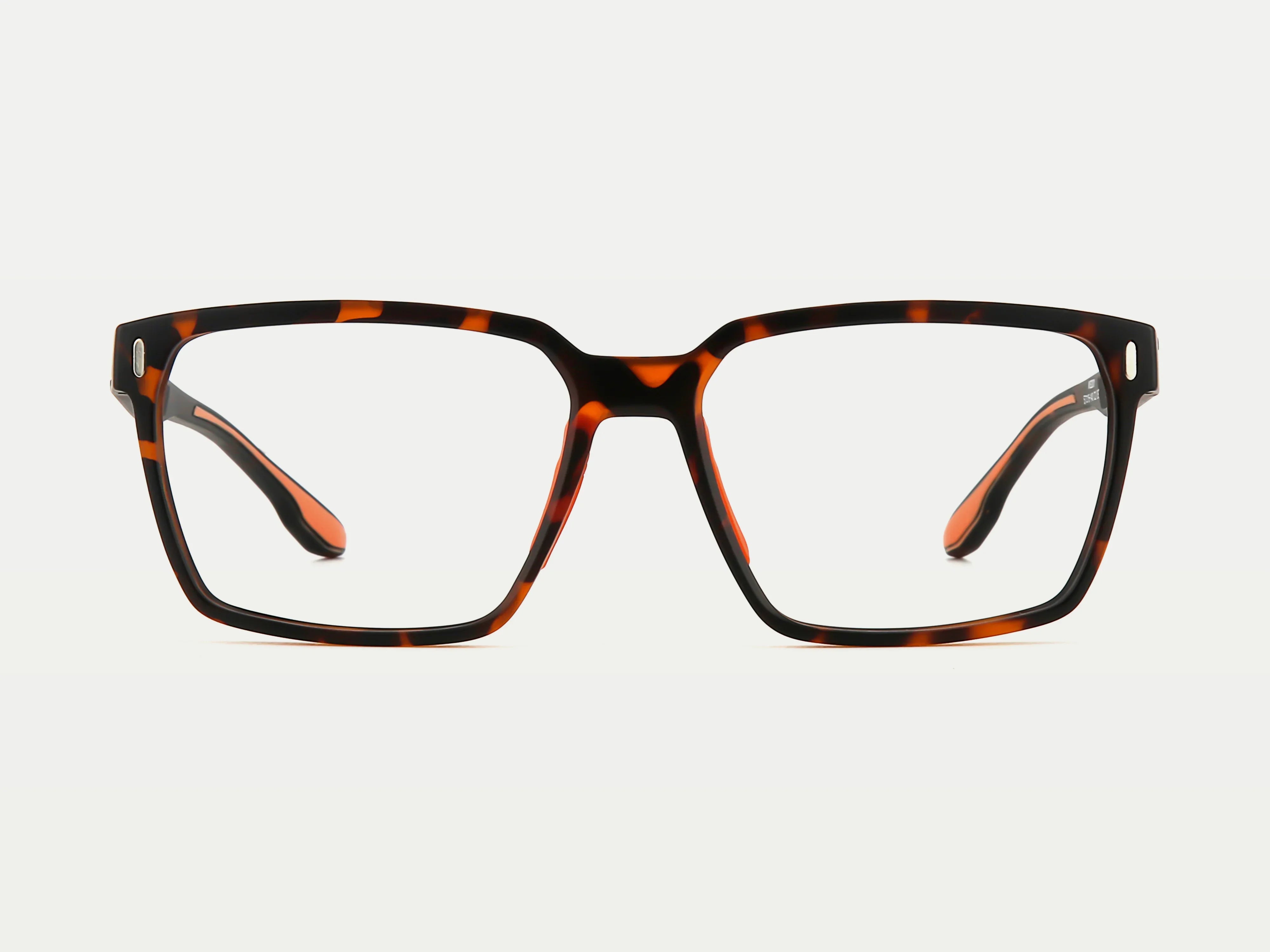 ZanyLen TR90 Rectangle Sporty Magnetic Clip-on Eyeglasses