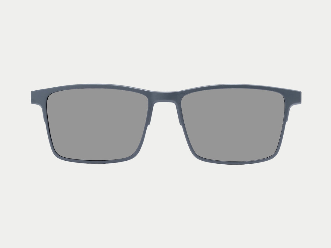 Terrance Polarized Magnetic Clip-on | Gunmetal Frame