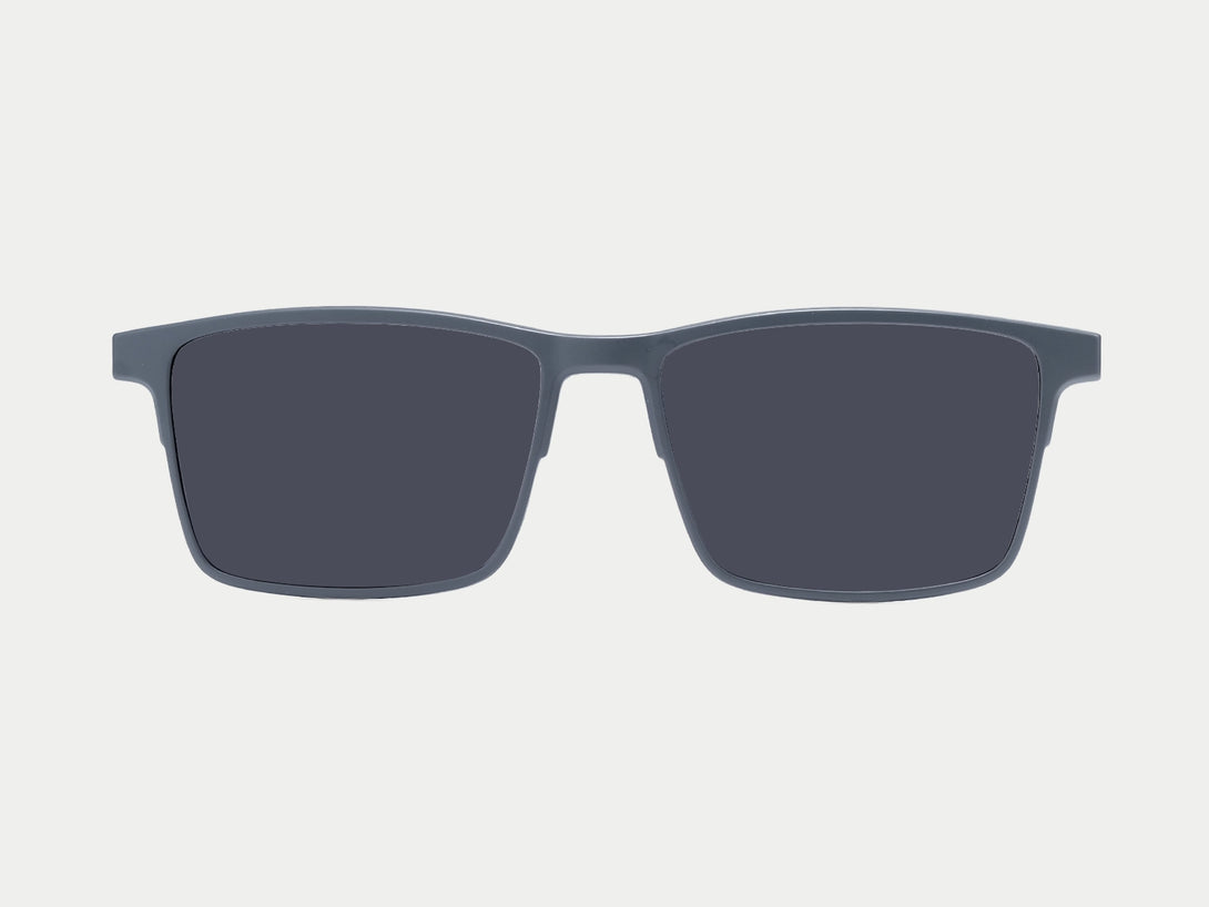 Terrance Polarized Magnetic Clip-on | Gunmetal Frame