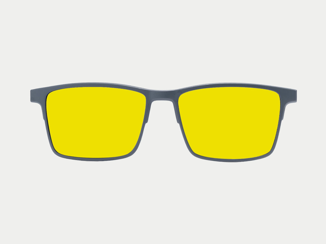 Terrance Polarized Magnetic Clip-on | Gunmetal Frame