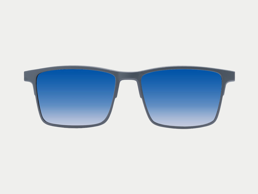 Terrance Polarized Magnetic Clip-on | Gunmetal Frame