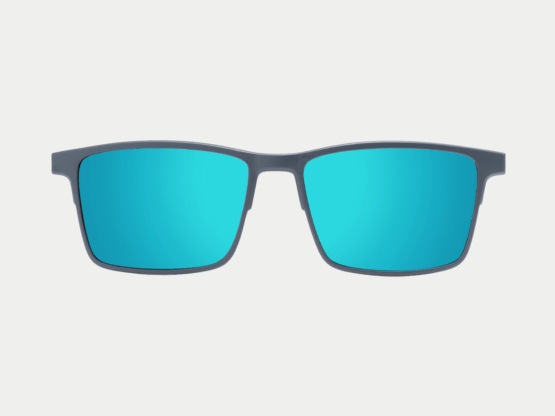 Terrance Polarized Magnetic Clip-on | Gunmetal Frame