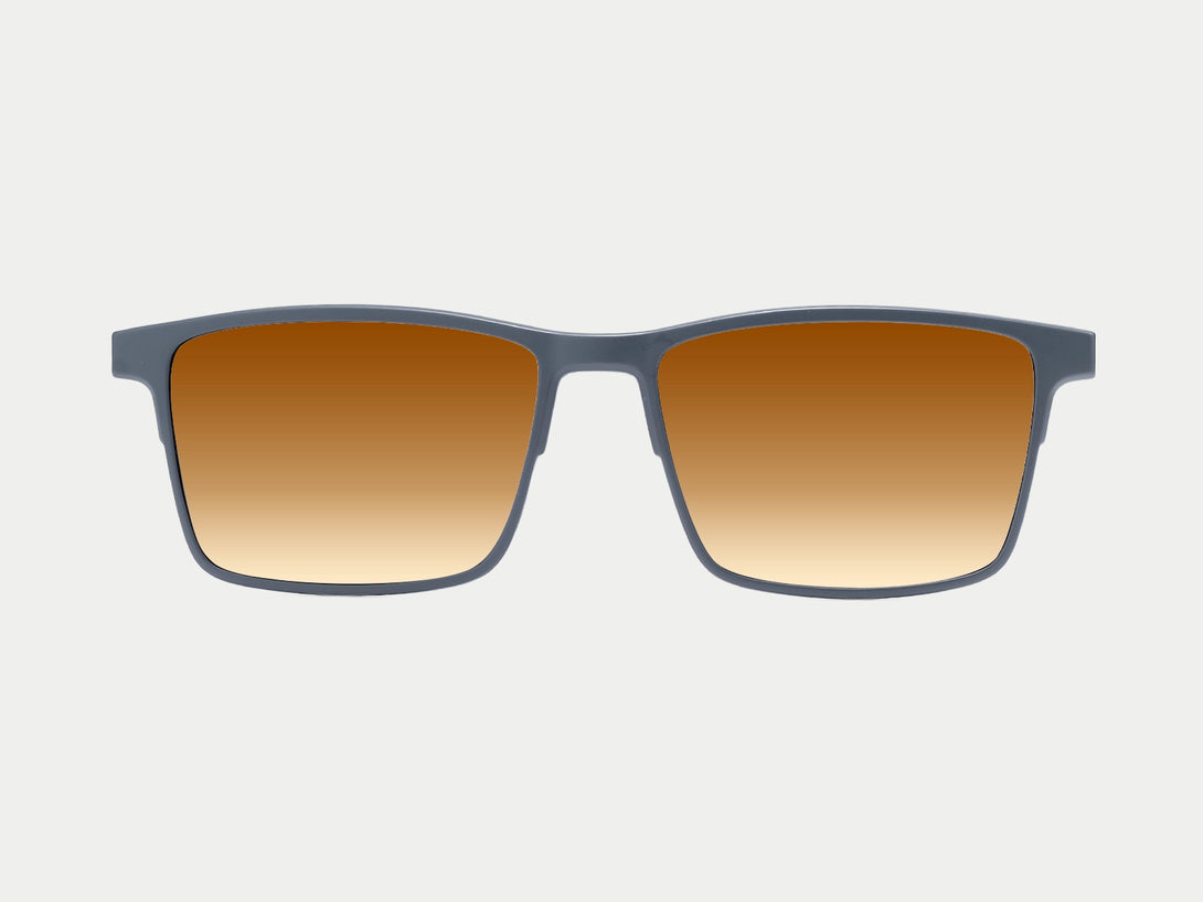 Terrance Polarized Magnetic Clip-on | Gunmetal Frame