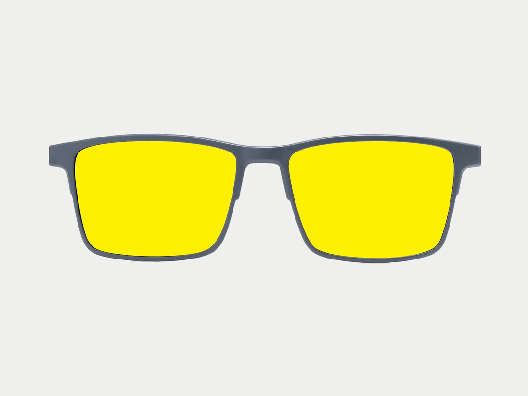 Terrance Polarized Magnetic Clip-on | Gunmetal Frame
