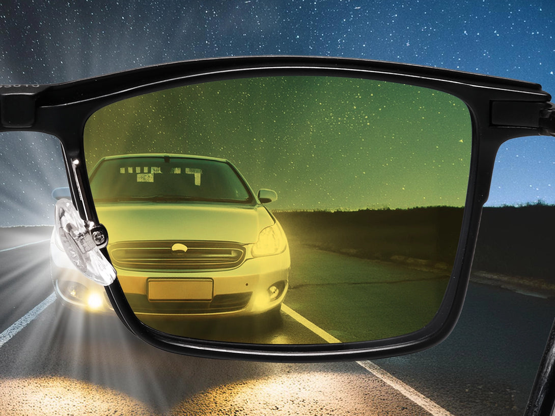 Terrance | Flexible Lightweight Magnetic Clip-on Eyeglasses Sunglasses | ZanyLen