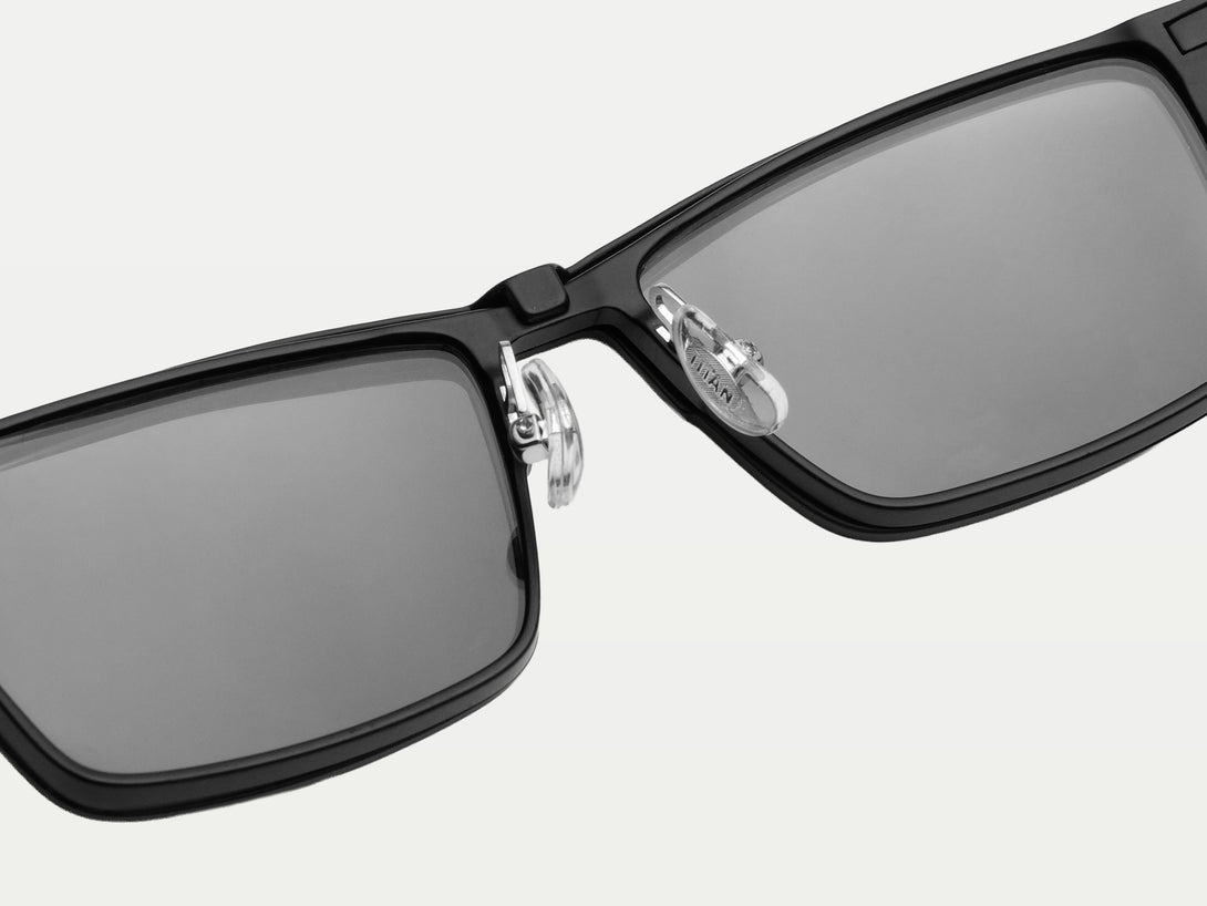 Terrance | Flexible Lightweight Magnetic Clip-on Eyeglasses Sunglasses | ZanyLen