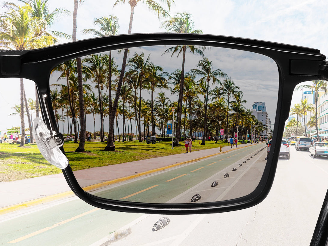 Terrance | Flexible Lightweight Magnetic Clip-on Eyeglasses Sunglasses | ZanyLen