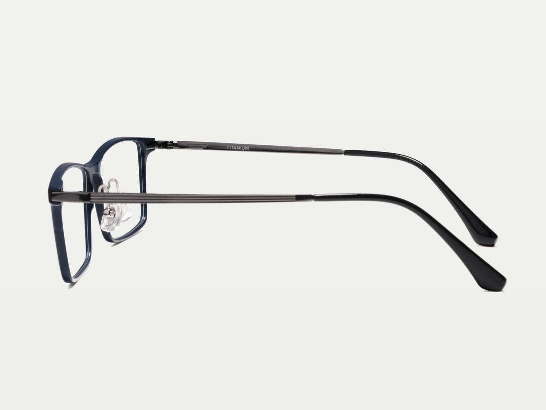 Terrance | Flexible Lightweight Magnetic Clip-on Eyeglasses Sunglasses | ZanyLen