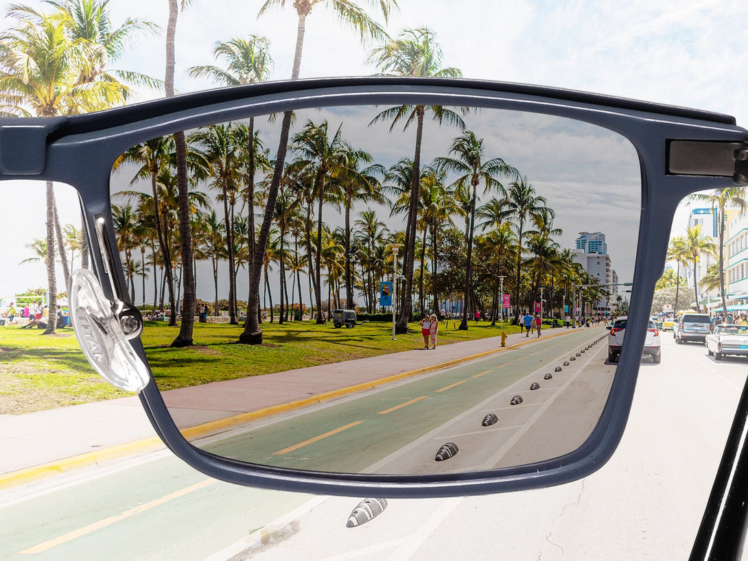 Terrance | Flexible Lightweight Magnetic Clip-on Eyeglasses Sunglasses | ZanyLen