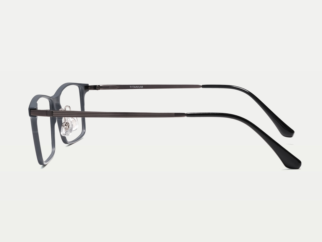 Terrance | Flexible Lightweight Magnetic Clip-on Eyeglasses Sunglasses | ZanyLen