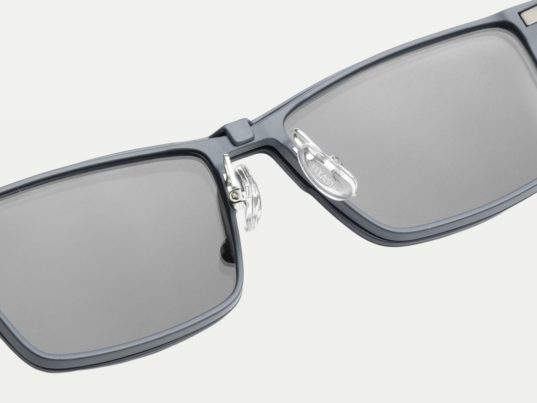 Terrance | Flexible Lightweight Magnetic Clip-on Eyeglasses Sunglasses | ZanyLen