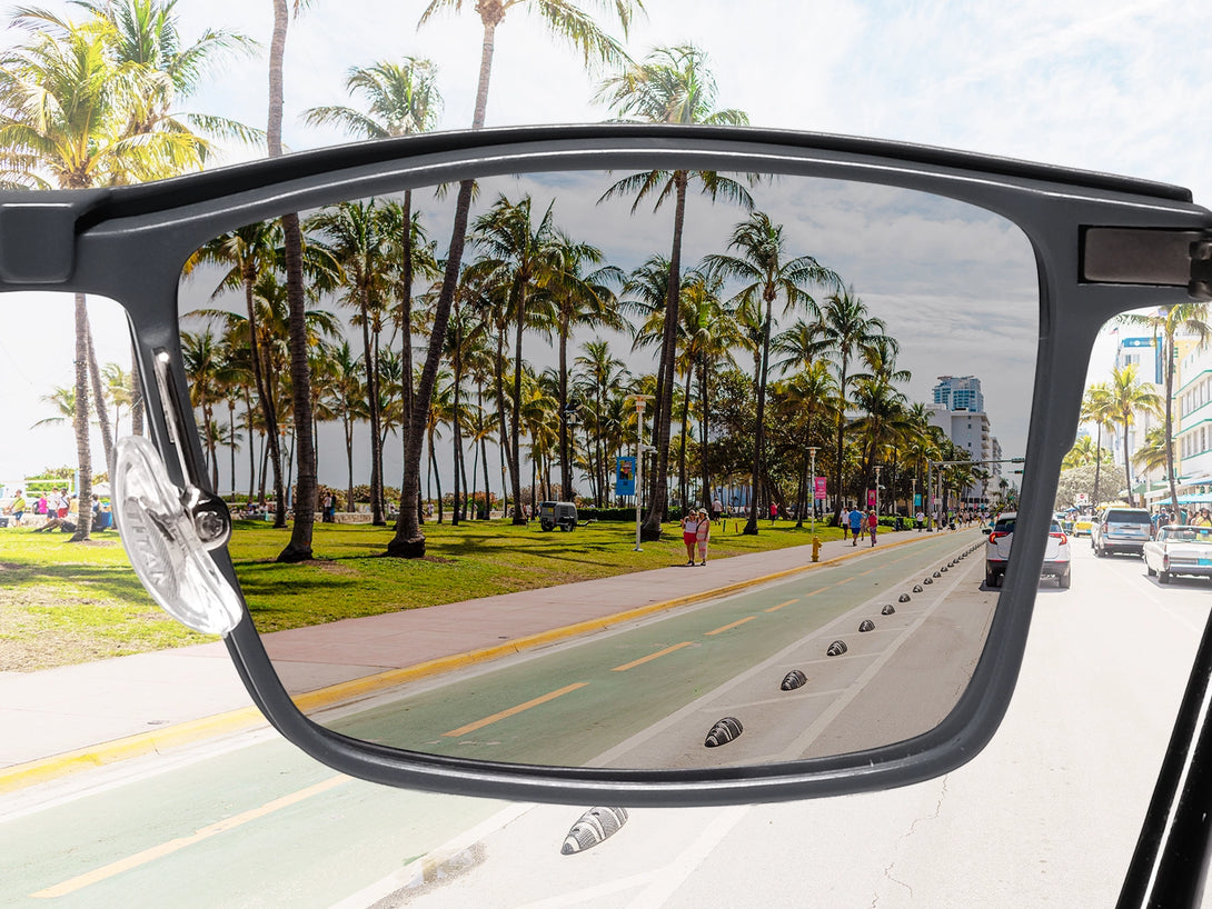 Terrance | Flexible Lightweight Magnetic Clip-on Eyeglasses Sunglasses | ZanyLen