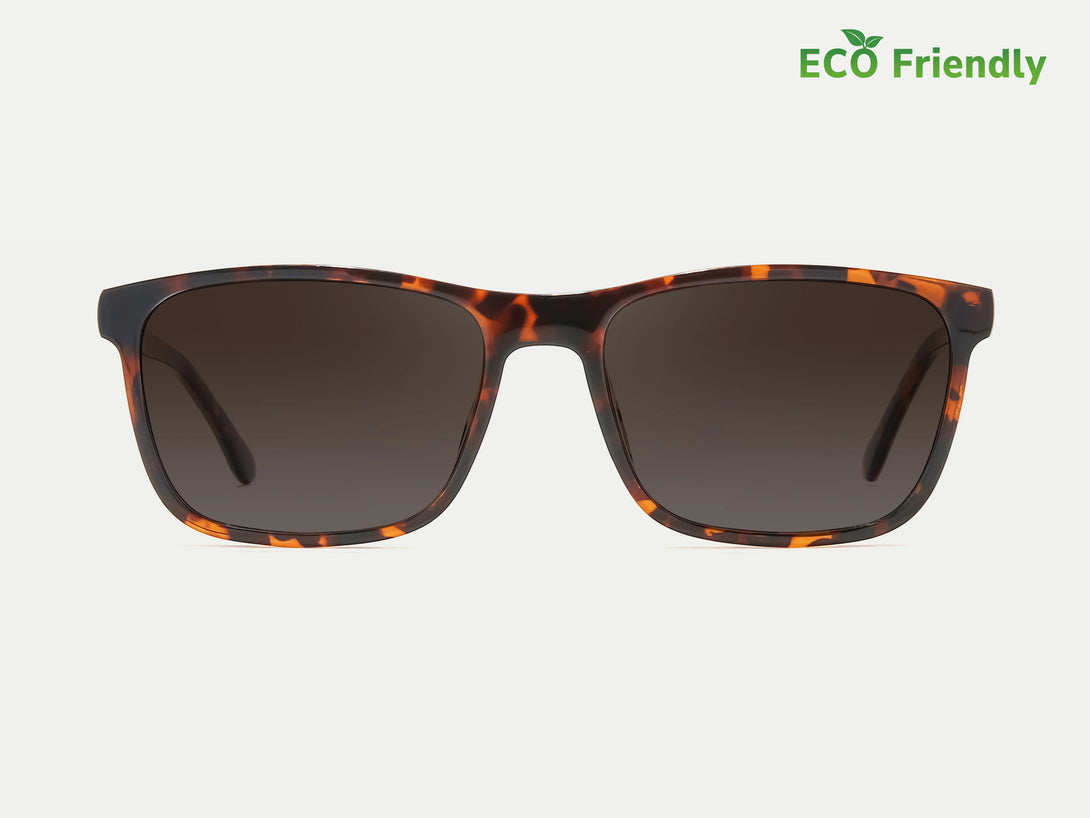 Thomas | Flexible Lightweight  Eco-friendly TR90 Rectangular Sunglasses