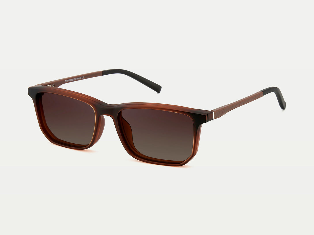 Tod | Eco-friendly TR Magnetic Clip-on Eyeglasses Sunglasses | ZanyLen New