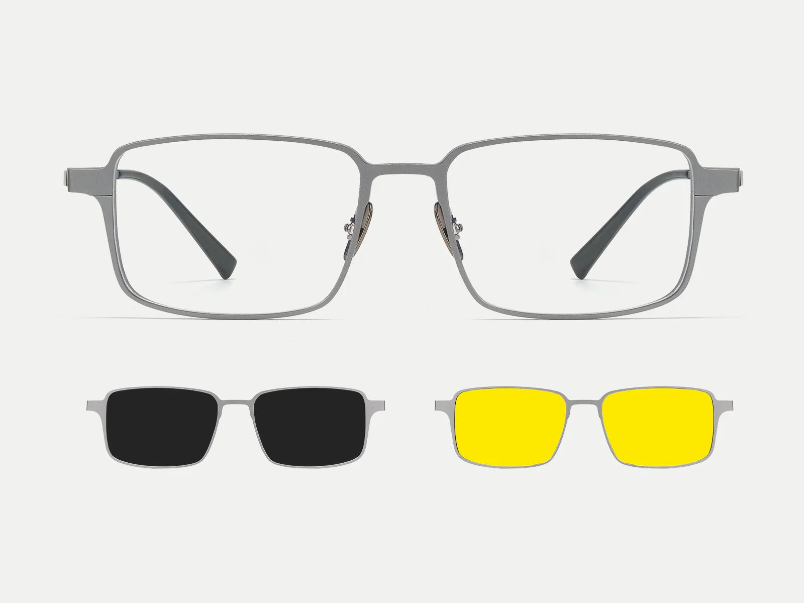 Shop Premium Titanium Magnetic Clip-on Eyeglasses at ZANYLEN