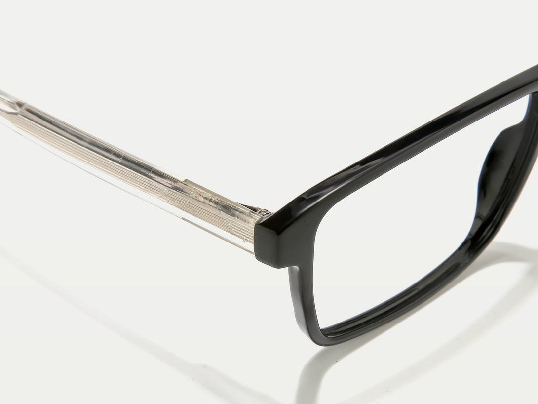 Brian | Flexible Lightweight  Eco-friendly TR90 Rectangular Eyeglasses