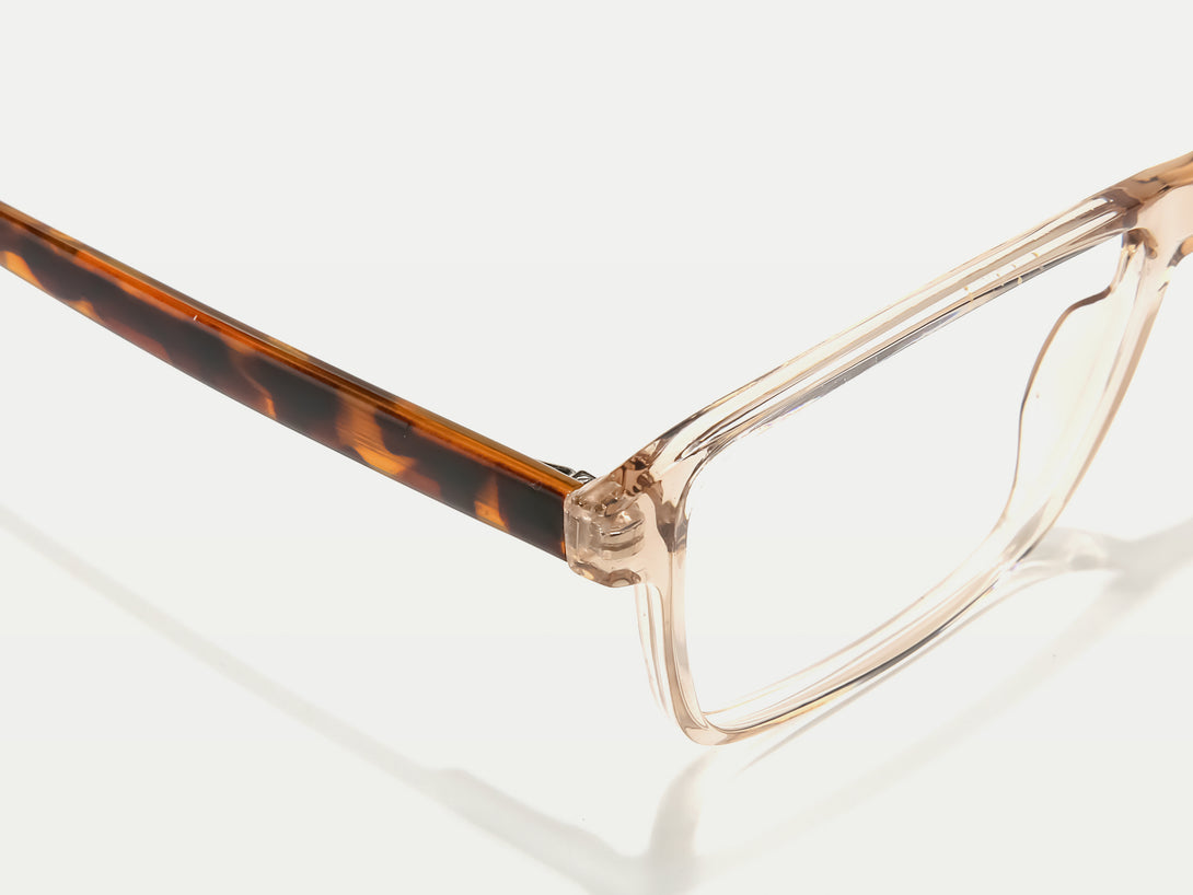 Brian | Flexible Lightweight  Eco-friendly TR90 Rectangular Eyeglasses