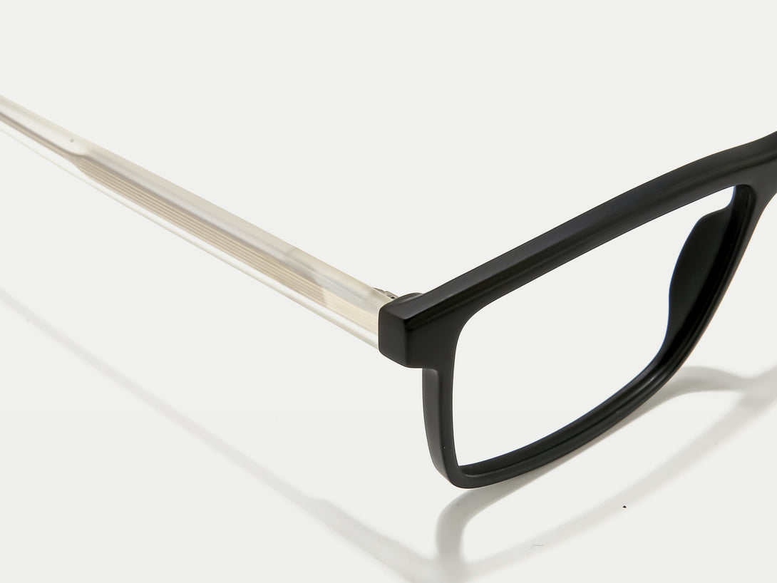 Gary | Flexible Lightweight  Eco-friendly TR90 Rectangular Eyeglasses